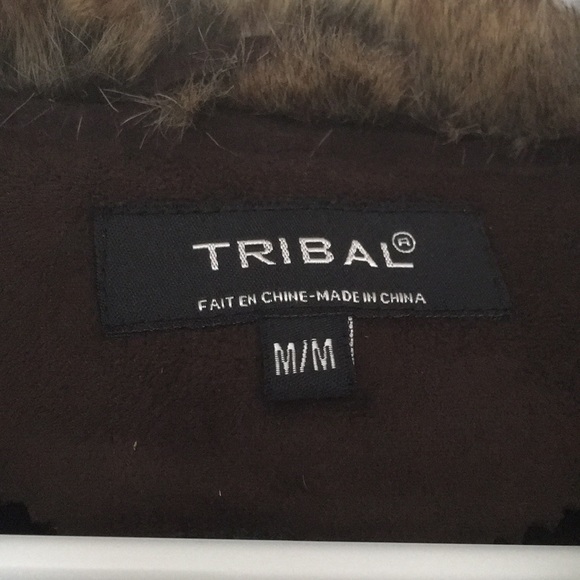 Tribal vest, NWOT, M! - Picture 3 of 3